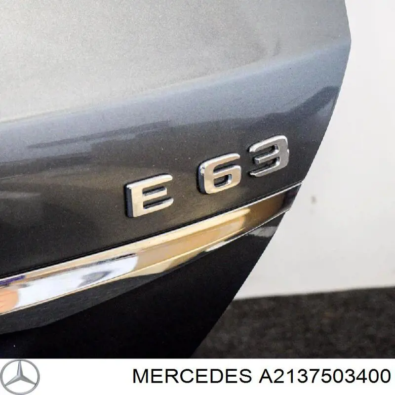 Do koszyka A2137503400 Mercedes Klapa bagażnika
