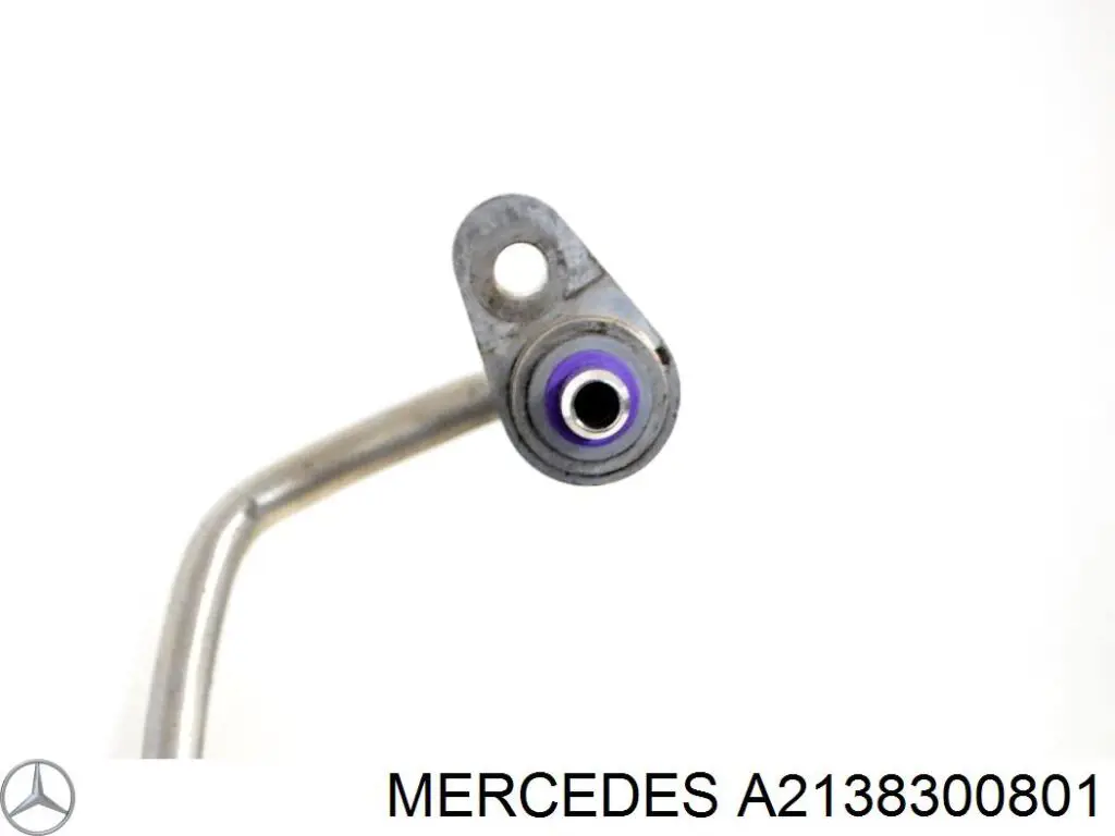 Do koszyka A2138300801 Mercedes Przewód klimatyzacji, od parownika do sprężarki