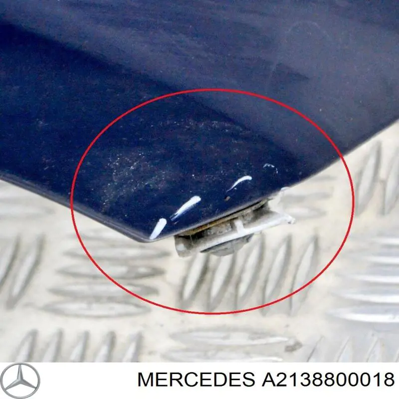Do koszyka A2138800018 Mercedes Błotnik przedni prawy