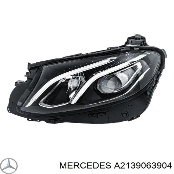 Reflektor lewy Mercedes A2139063904 cena, od 521,54 USD
