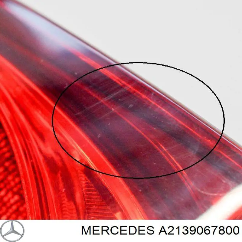 Lampa zespolona tylna prawa do Mercedes E (W213)