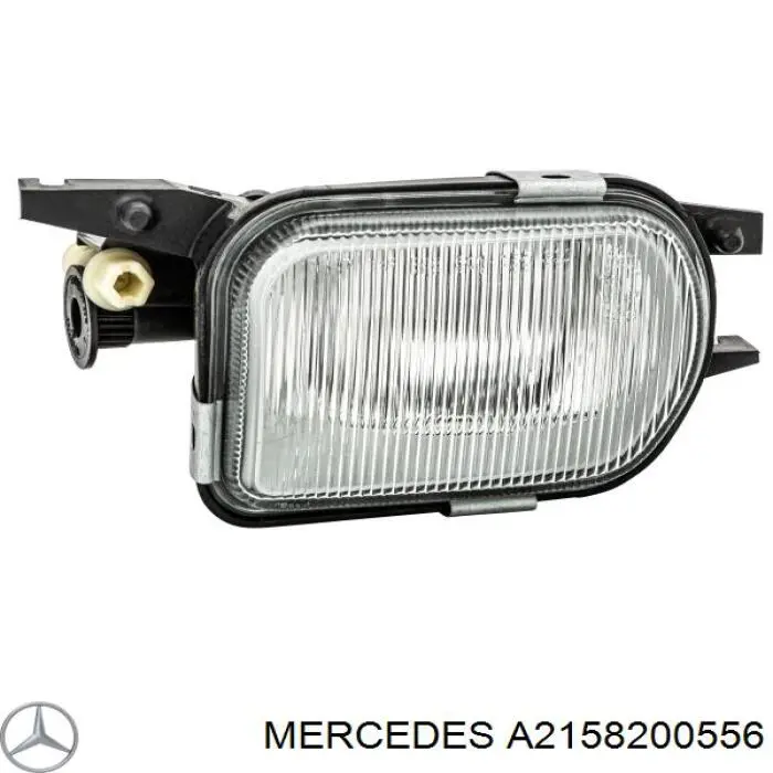 A2158200556 Mercedes Lampa przeciwmgielna lewa