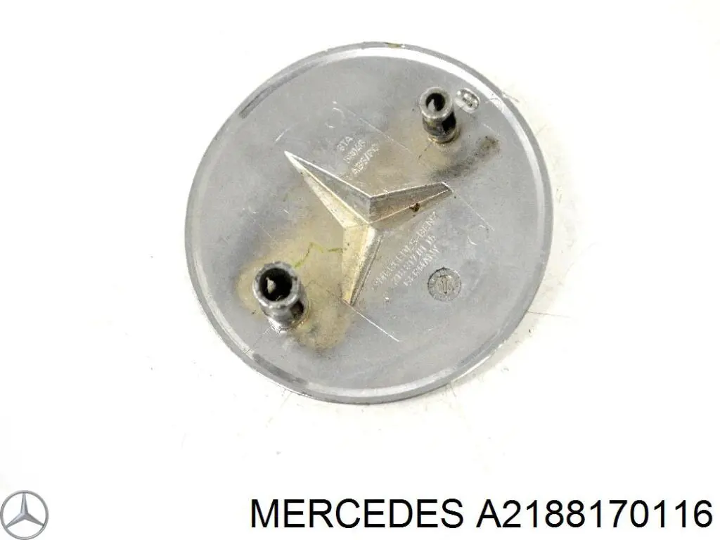 Emblemat na maskę Mercedes A2188170116 cena, od 48,99 USD