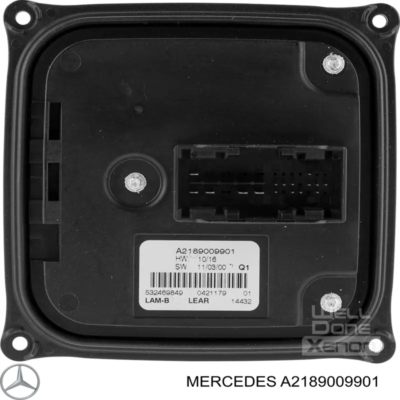 Sterownik oświetlenia Mercedes A2189009901 cena, od 115,77 USD