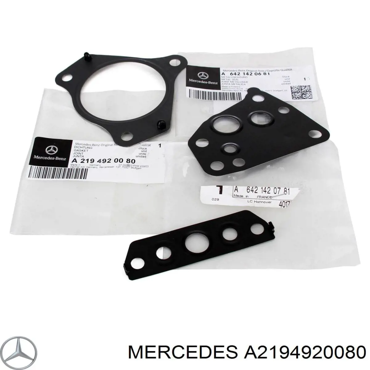 Uszczelka turbiny spalin, wylot Mercedes A2194920080 cena, od 11,26 USD