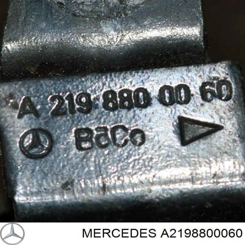 Do koszyka A2198800060 Mercedes Zamek maski