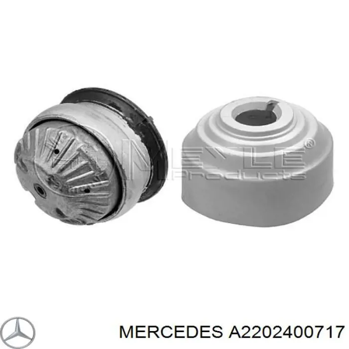 Poduszka (podpora) silnika lewa/prawa Mercedes A2202400717 cena, od 57,13 USD