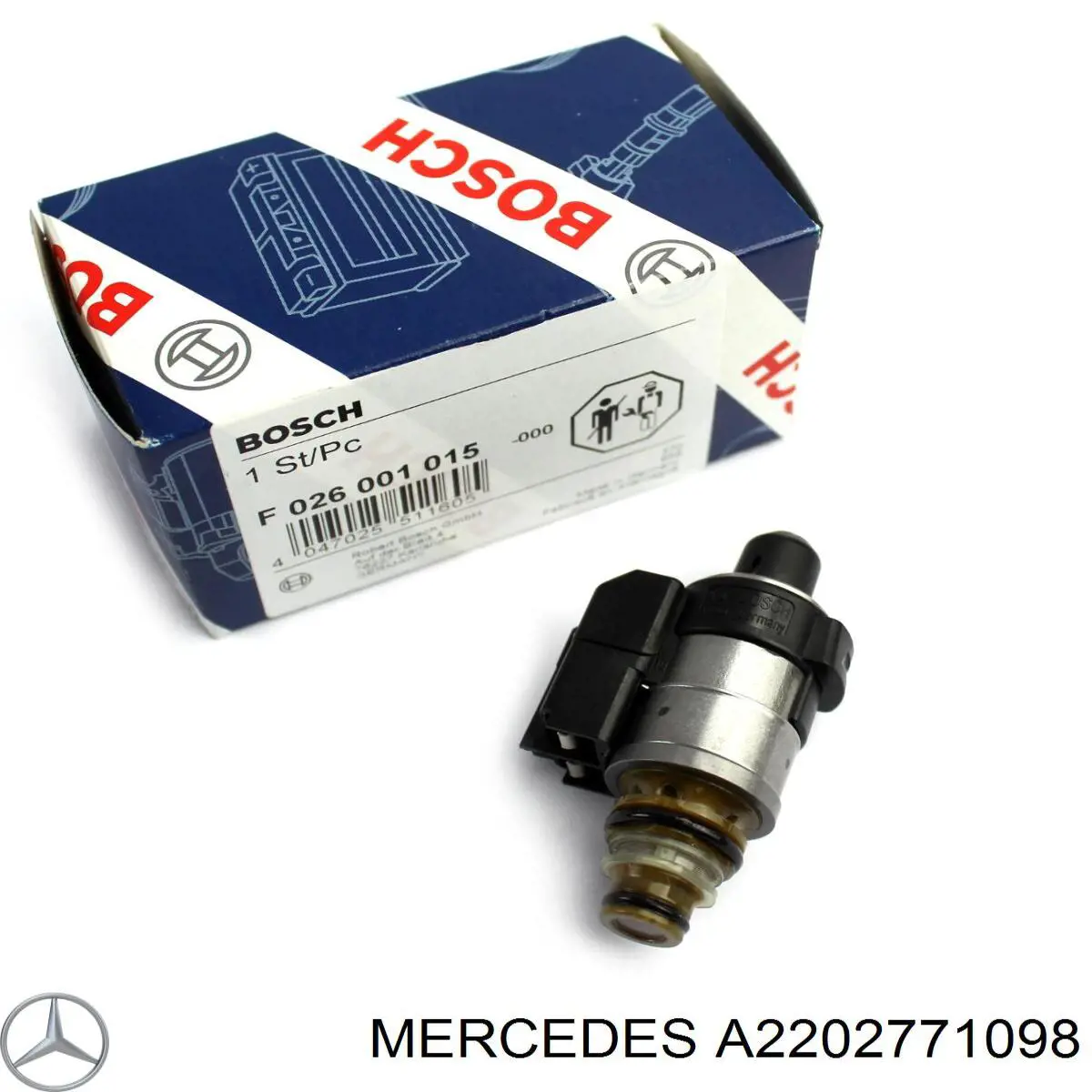 A2202771098 Mercedes solenoid automatycznej skrzyni biegów