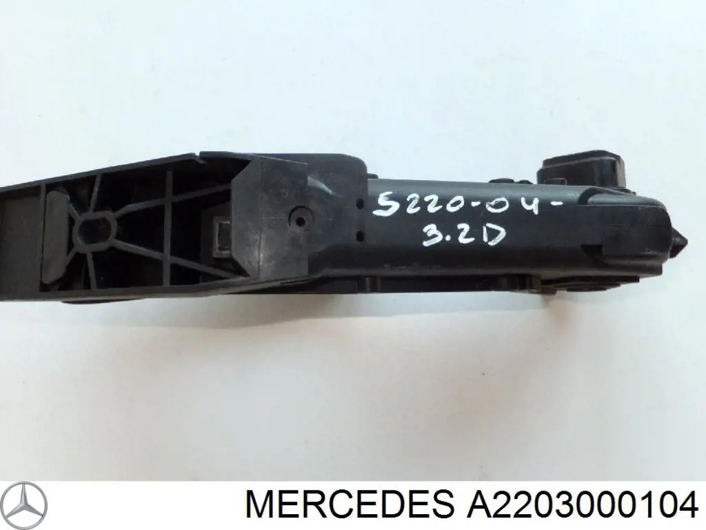  Pedał przyspieszenia (gazu) Mercedes S 