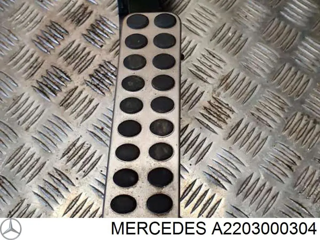 A2203000304 Mercedes Pedał przyspieszenia (gazu)