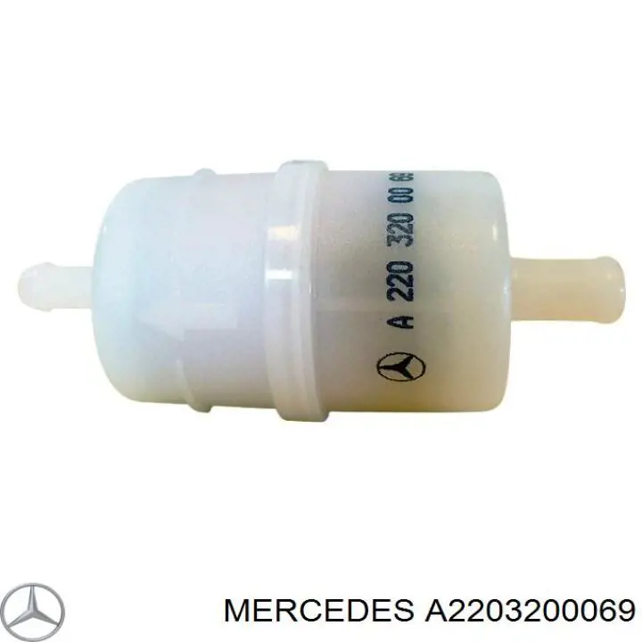 Filtr powietrza sprężarki zawieszenia pneumatycznego Mercedes A2203200069 cena, od 15,24 USD