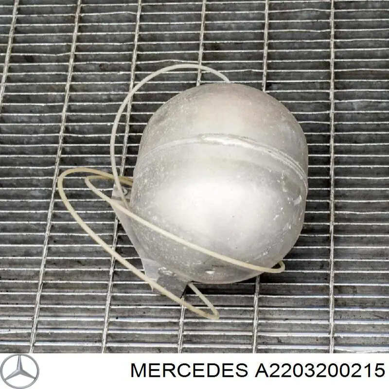 Zbiornik powietrza układu pneumatycznego Mercedes A2203200215 cena, od 51,08 USD