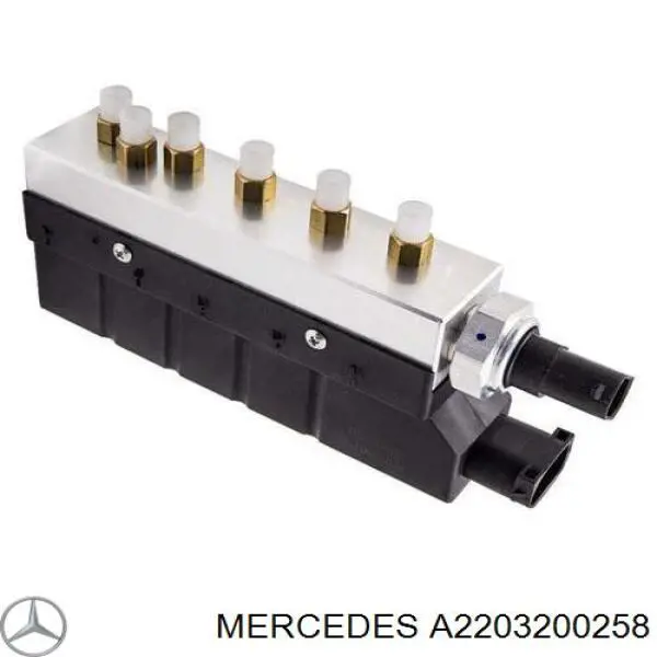 Blok zaworów zawieszenia regulowanego Mercedes A2203200258 cena, od 129,40 USD