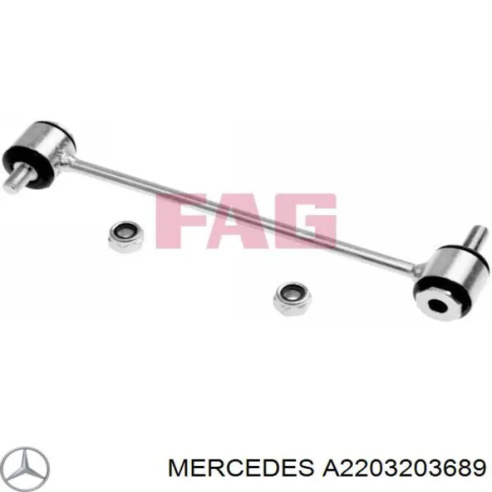 Do koszyka A2203203689 Mercedes Łącznik stabilizatora tylnego