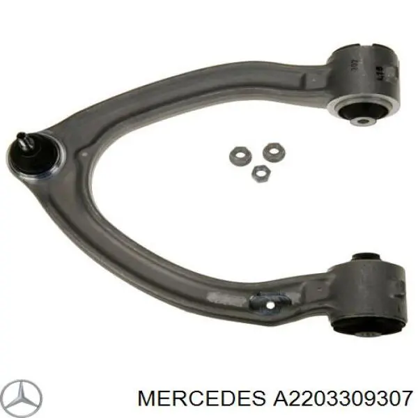 A2203309307 Mercedes Wahacz zawieszenia przedniego górny lewy