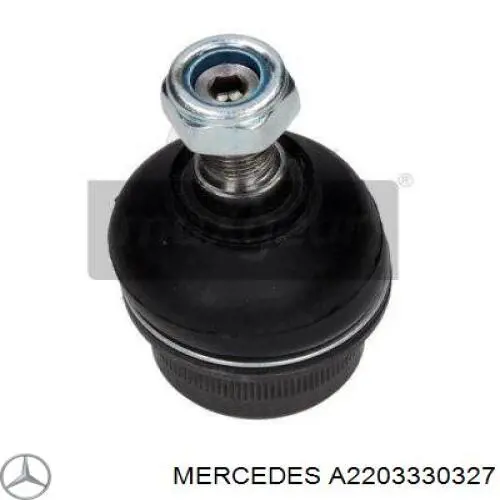 Do koszyka A2203330327 Mercedes Sworzeń wahacza dolny