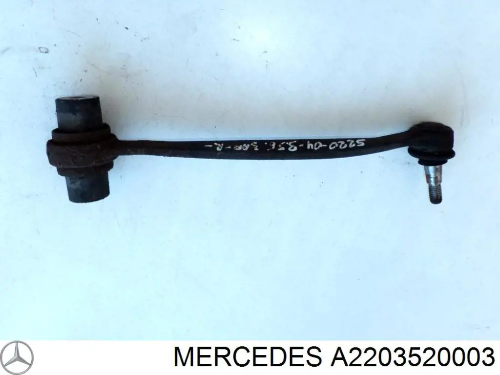 Drążek poprzeczny zawieszenia tylnego Mercedes A2203520003 cena, od 34,02 USD