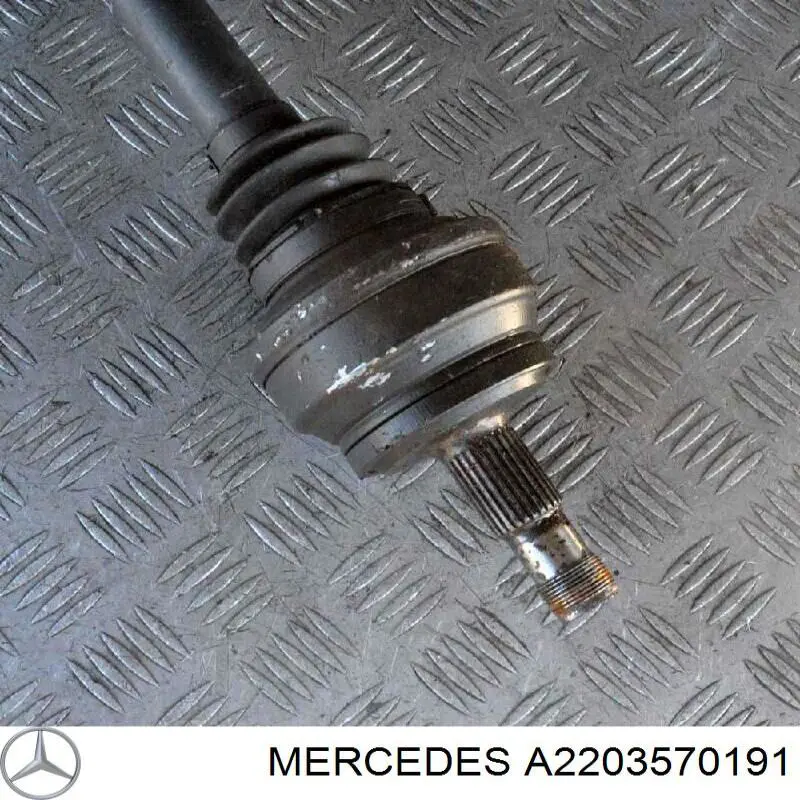 Do koszyka A2203570191 Mercedes Osłona przegubu homokinetycznego półosi tylnej wewnętrzna