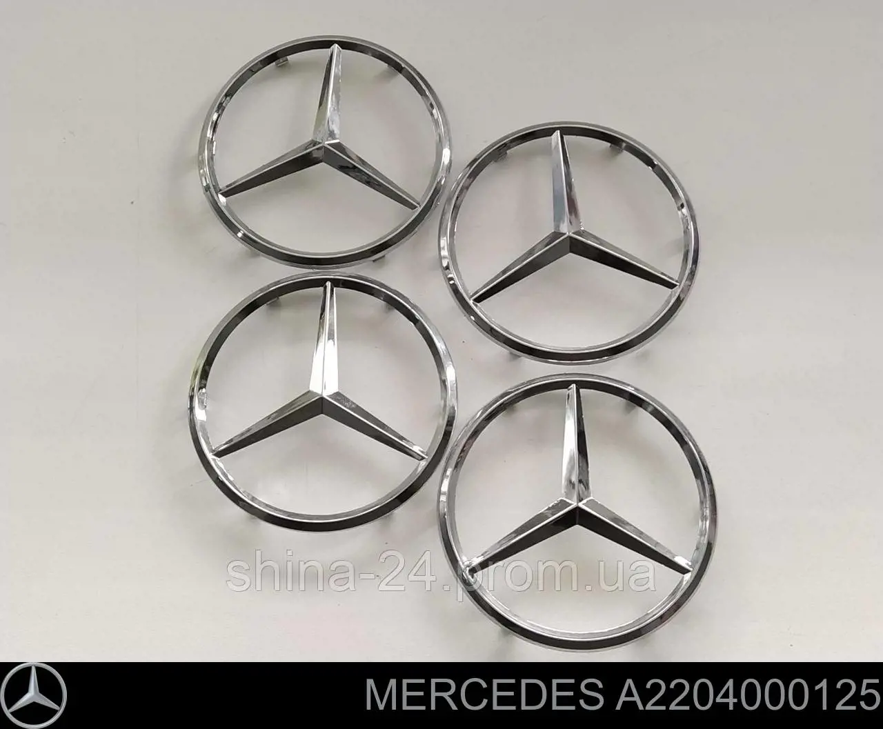 Kołpak do obręczy koła Mercedes A2204000125
