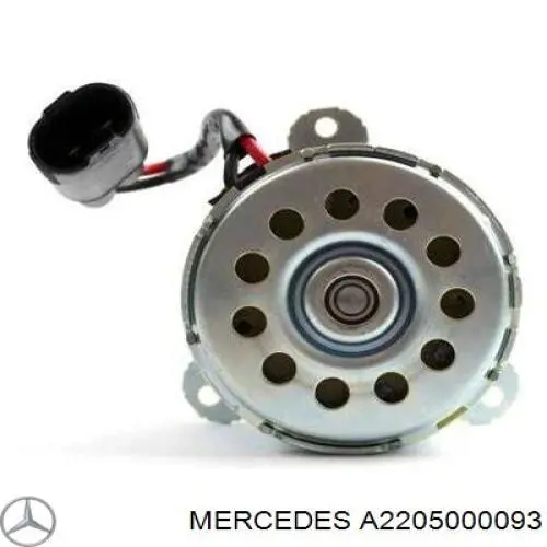 Wentylator elektryczny układu chłodzenia kompletny (silnik+wirnik) Mercedes A2205000093 cena, od 189,31 USD