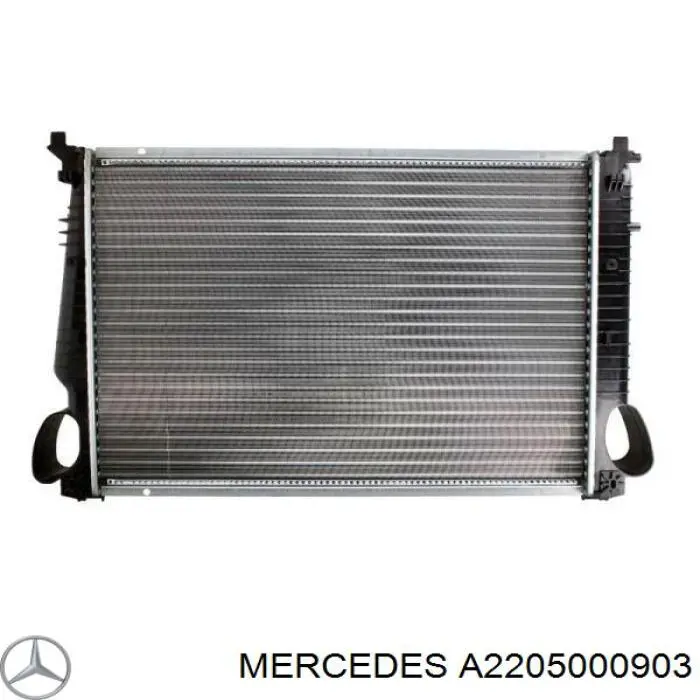 Chłodnica silnika Mercedes A2205000903 cena, od 146,42 USD
