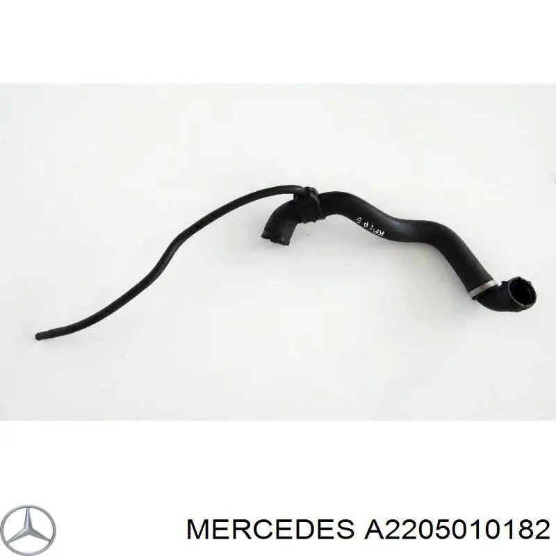Przewód (króciec) chłodnicy górny Mercedes A2205010182 cena, od 47,05 USD