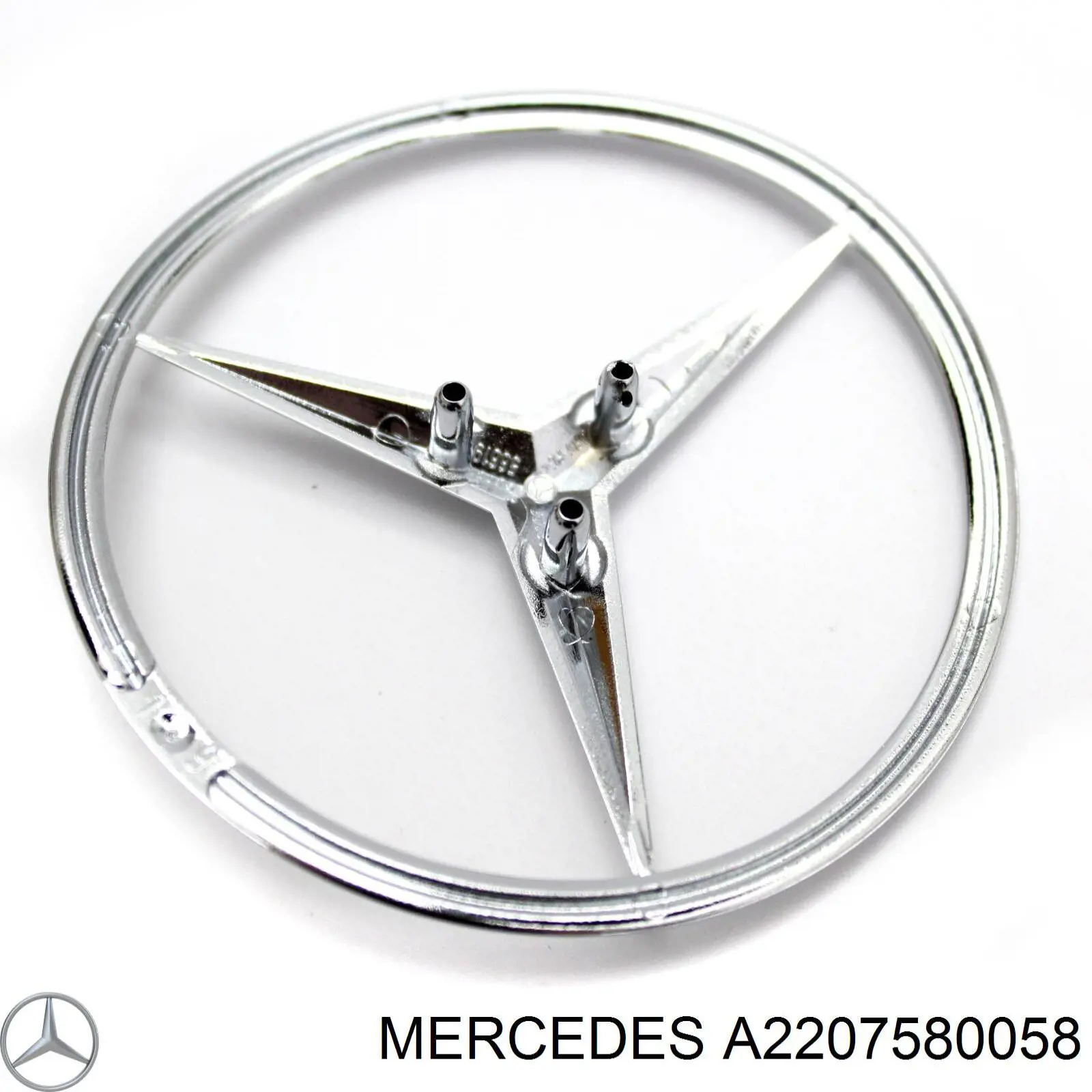 Emblemat na klapę bagaznika (znaczek firmowy) do Mercedes S  W220