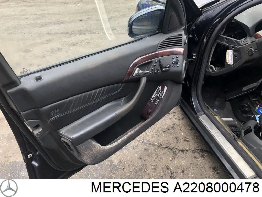 Do koszyka A2208000478 Mercedes Zamek klapy bagażnika (3/5 drzwi tylnych)