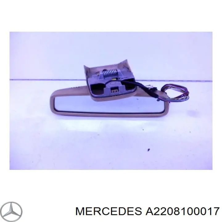Do koszyka Lusterko wewnętrzne Mercedes S  W220