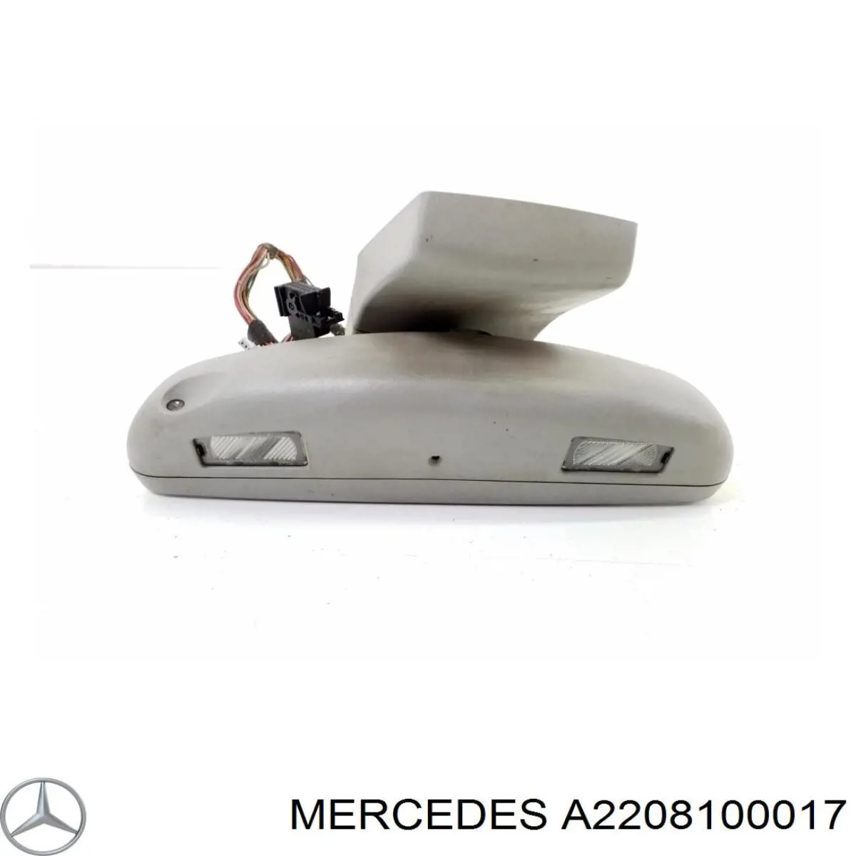  Lusterko wewnętrzne Mercedes S 