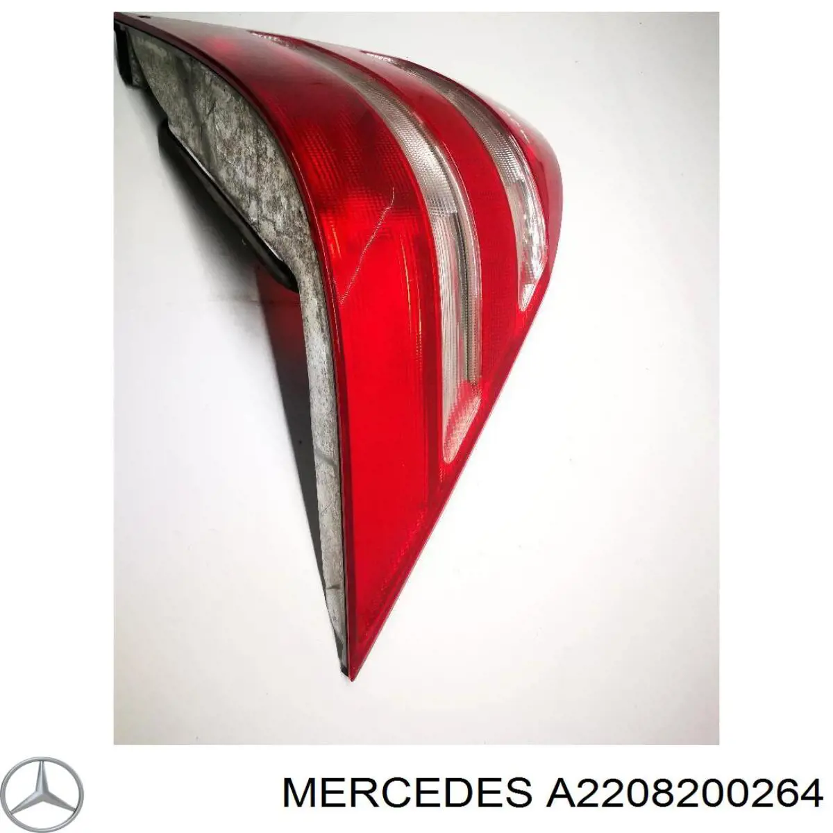 Do koszyka A2208200264 Mercedes Lampa zespolona tylna prawa