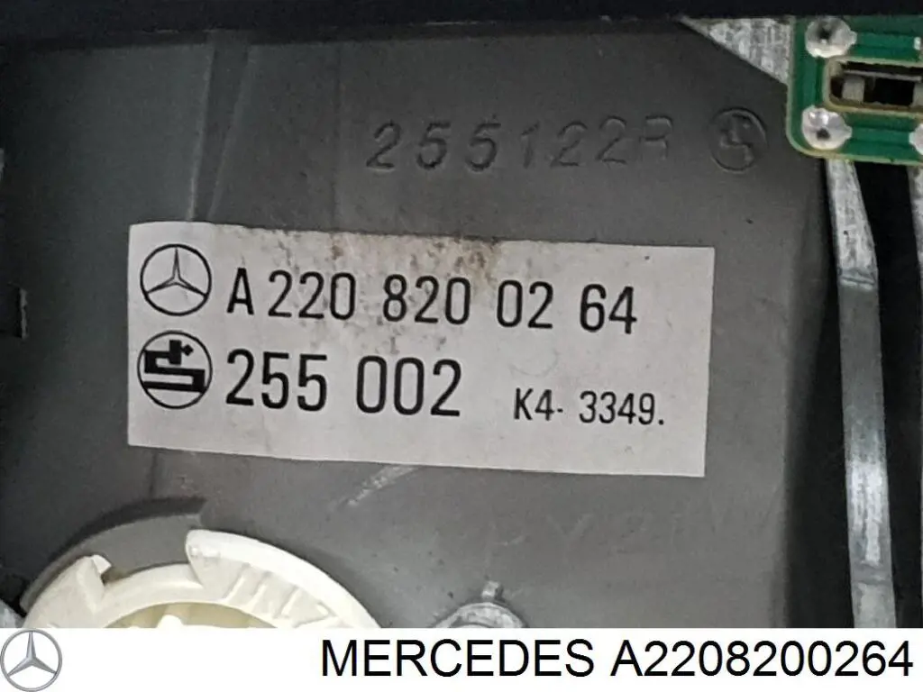 Lampa zespolona tylna prawa Mercedes A2208200264 cena, od 54,90 USD