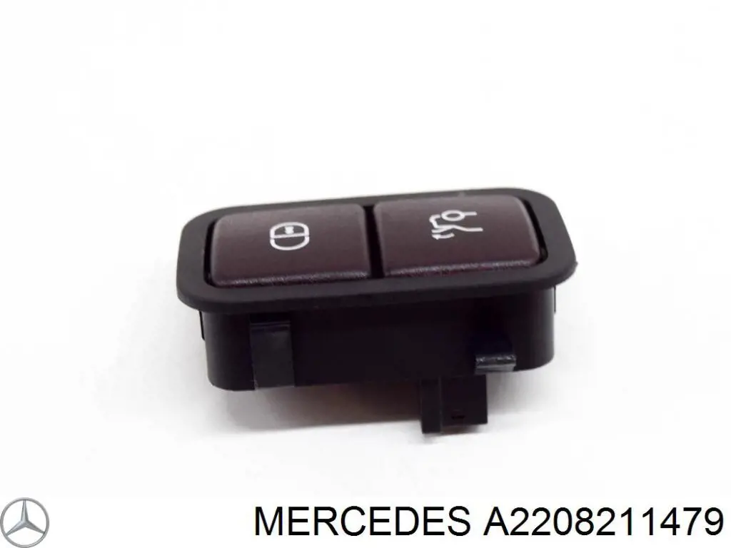 Przycisk klapy bagażnika (3/5 drzwi) w kabinie Mercedes A2208211479 cena, od 18,84 USD