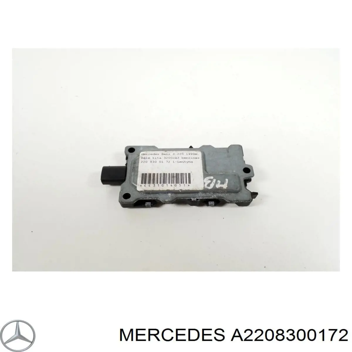 Czujnik zanieczyszczenia powietrza Mercedes A2208300172 cena, od 44,27 USD