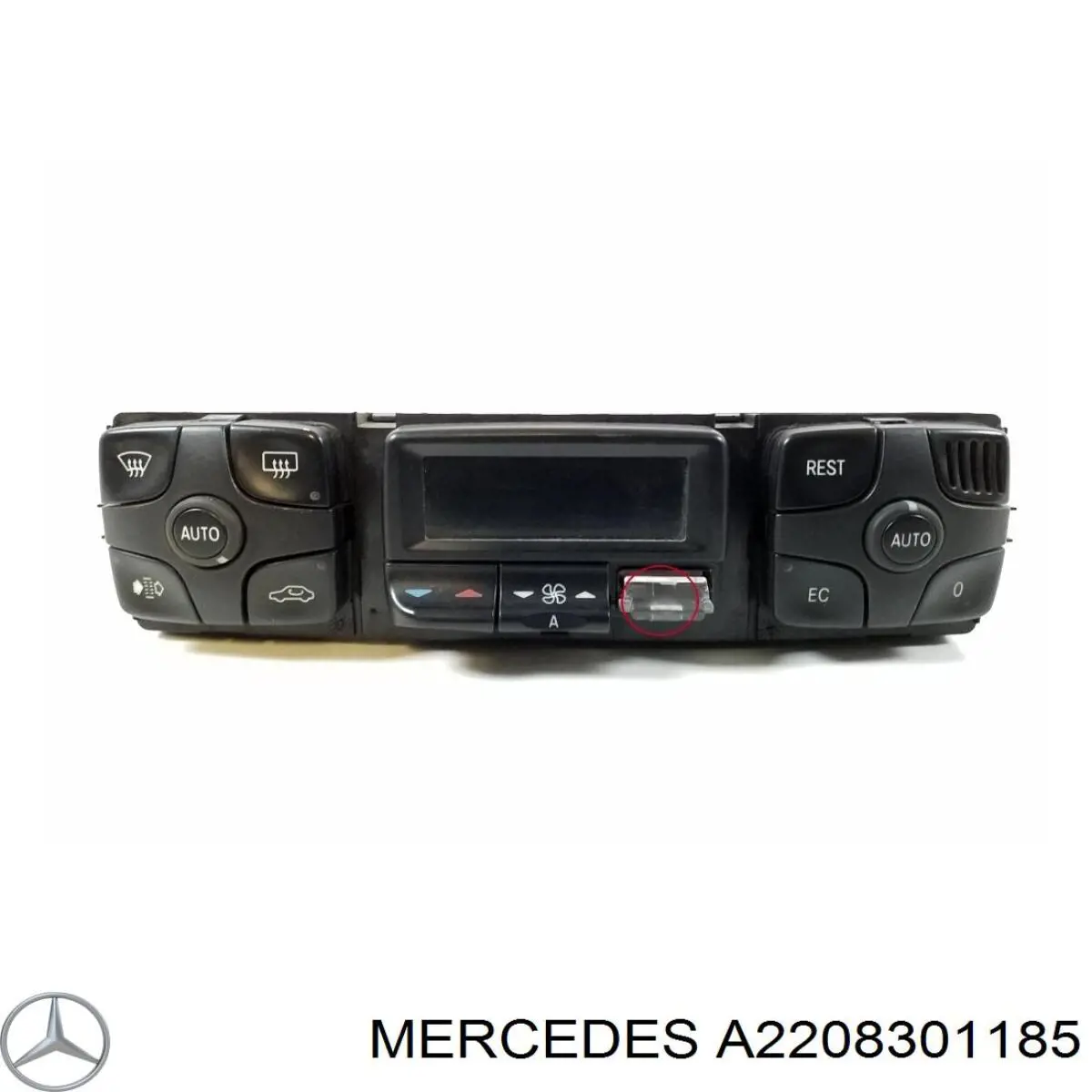 Sterownik trybów ogrzewania/klimatyzacji Mercedes A2208301185 cena, od 59,59 USD