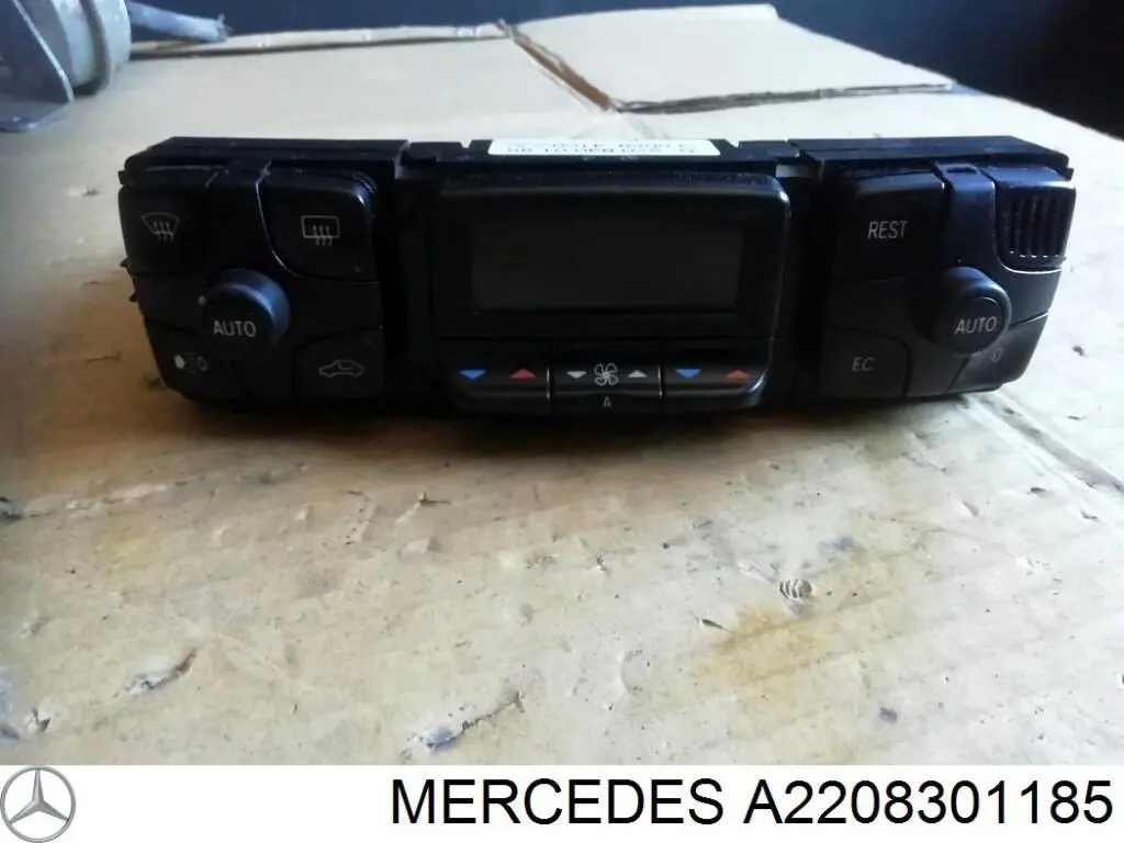 A2208301185 Mercedes Sterownik trybów ogrzewania/klimatyzacji