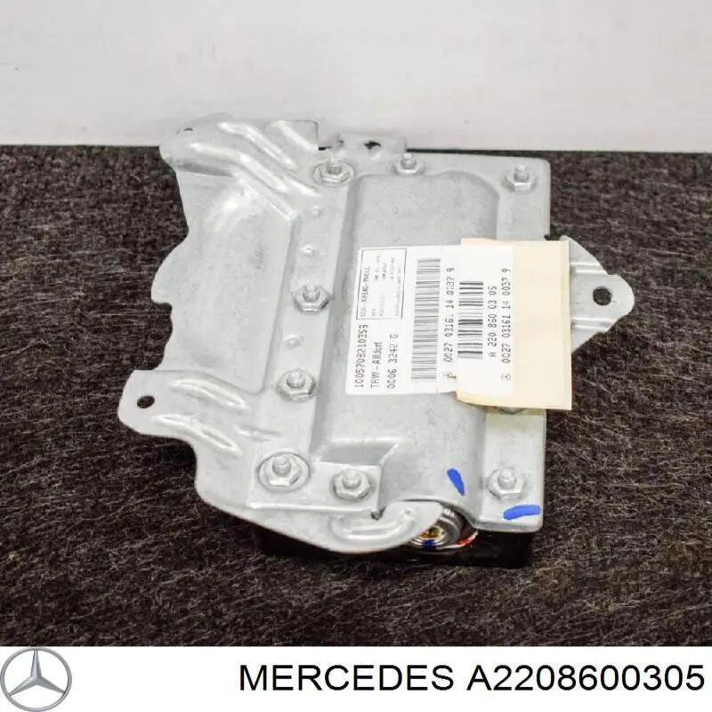 Poduszka powietrzna (AIRBAG) drzwi przednich lewych Mercedes A2208600305 cena, od 40,86 USD