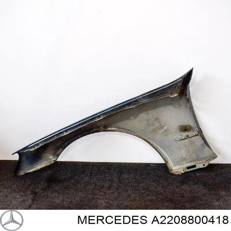 Do koszyka A2208800418 Mercedes Błotnik przedni prawy
