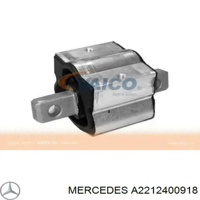 Poduszka (podpora) silnika tylna Mercedes A2212400918 cena, od 33,92 USD