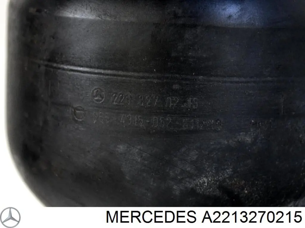 Do koszyka A2213270215 Mercedes Akumulator hydrauliczny amortyzatorów przedni