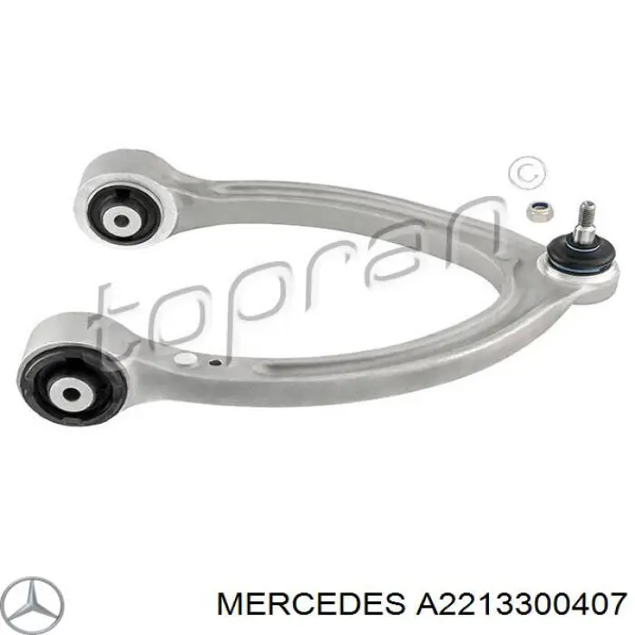 A2213300407 Mercedes Wahacz zawieszenia przedniego prawy górny