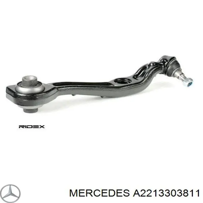 Do koszyka A2213303811 Mercedes Wahacz zawieszenia przedniego dolny prawy