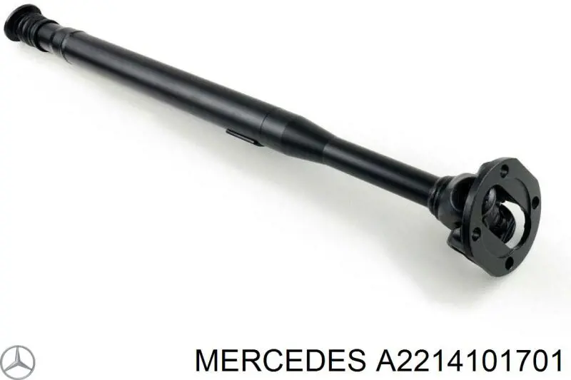 Do koszyka 204410670180 Mercedes Wał Cardana, do mostu przedniego
