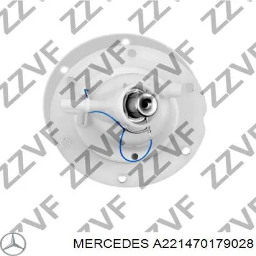 Filtr paliwa Mercedes A221470179028 cena, od 111,36 USD