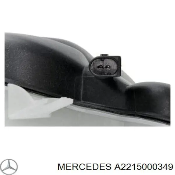 A2215000349 Mercedes Zbiorniczek wyrównawczy układu chłodzenia