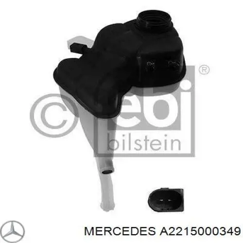 Zbiorniczek wyrównawczy układu chłodzenia Mercedes A2215000349 cena, od 47,48 USD
