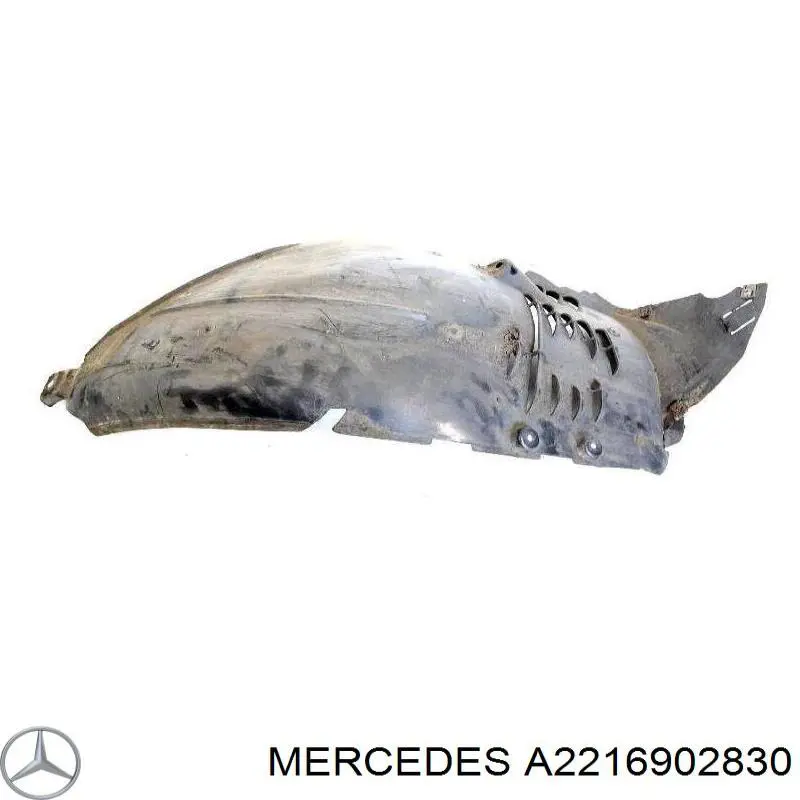 Nadkole błotnika przedniego prawe przednie Mercedes A2216902830 cena, od 79,99 USD