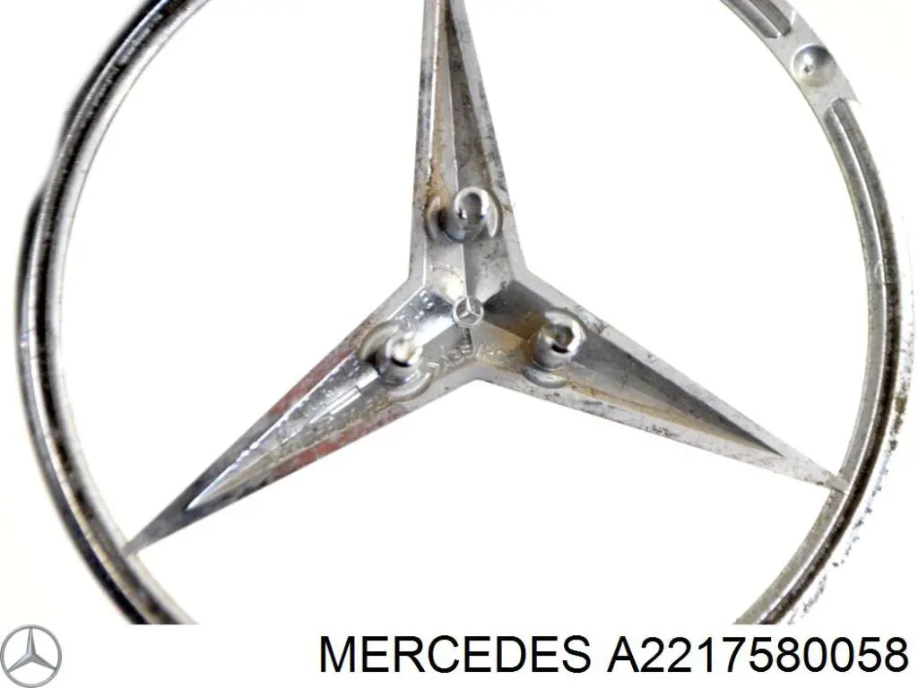 Emblemat na klapę bagaznika (znaczek firmowy) Mercedes S sedana (W221) (2005 - 2013) cena, od 40,00 USD