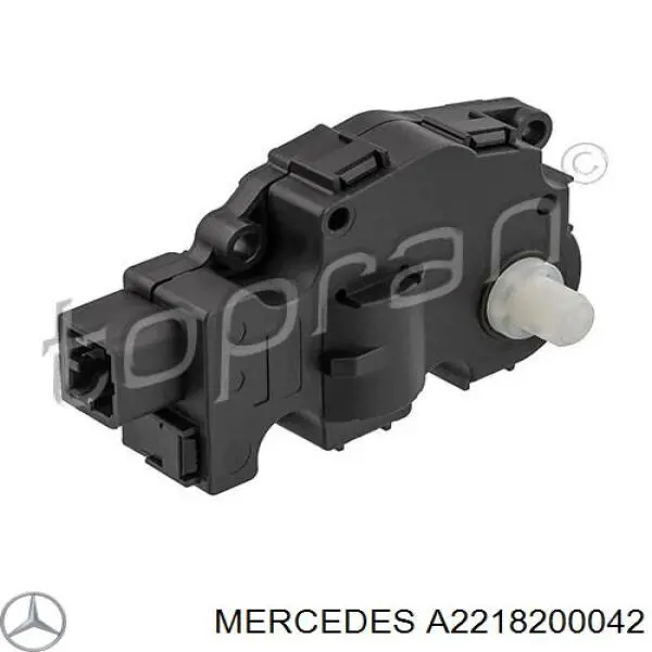 Silniczek klapy nagrzewnicy Mercedes A2218200042 cena, od 35,75 USD