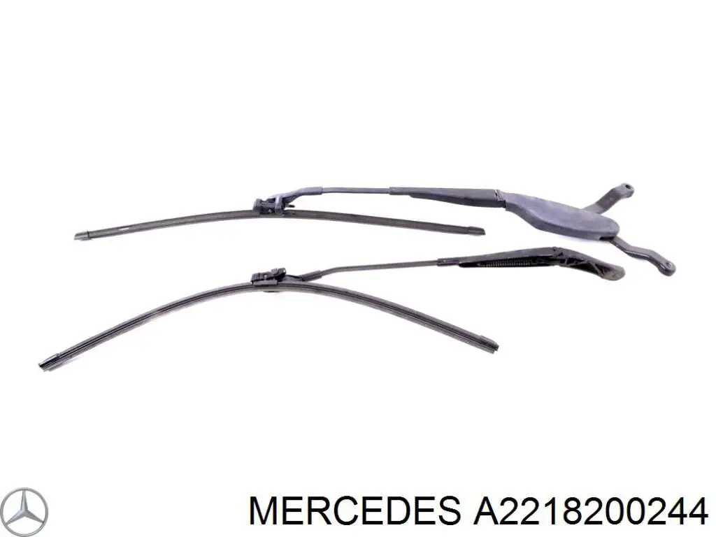 Ramię wycieraczki szyby przedniej Mercedes A2218200244 cena, od 63,92 USD